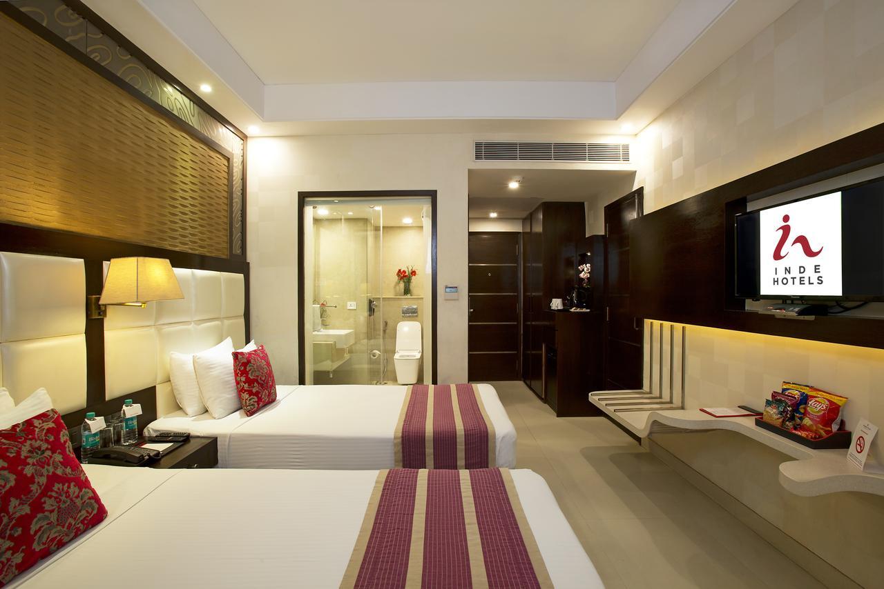 Inde Hotel Chattarpur New Delhi Exteriör bild